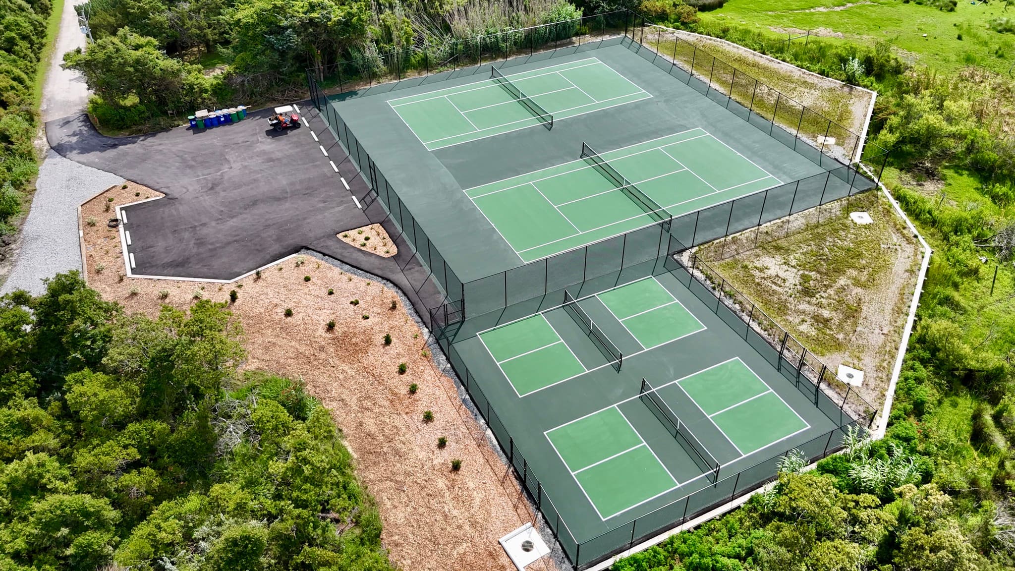 Ocracoke Youth Center pickleball courts