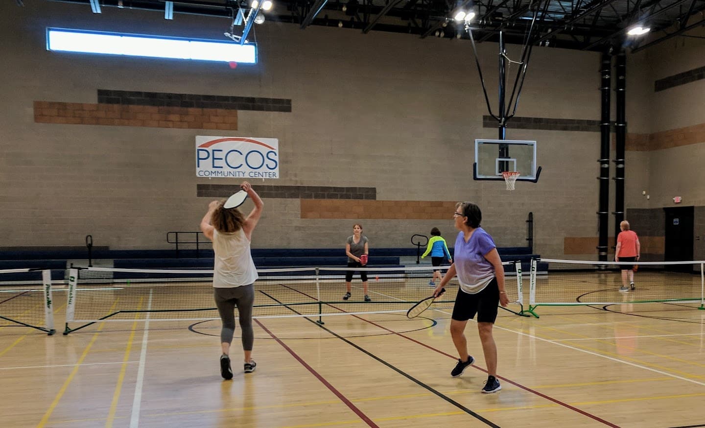 Pecos Community Center pickleball courts