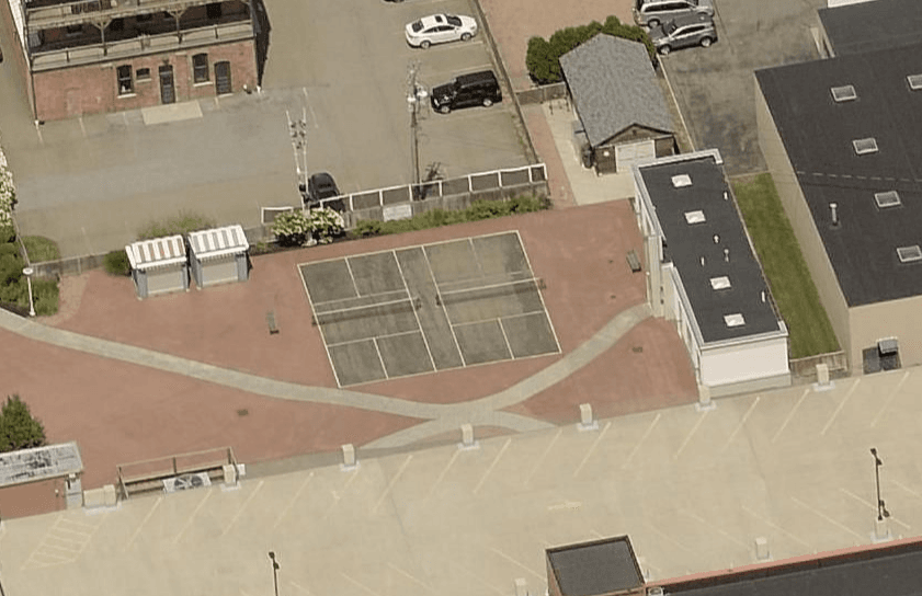 Larkin Square pickleball courts