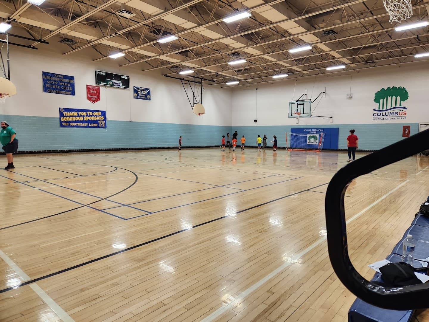 Schiller Recreation Center pickleball courts