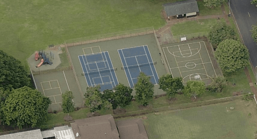 Mililani Neighborhood Park pickleball courts