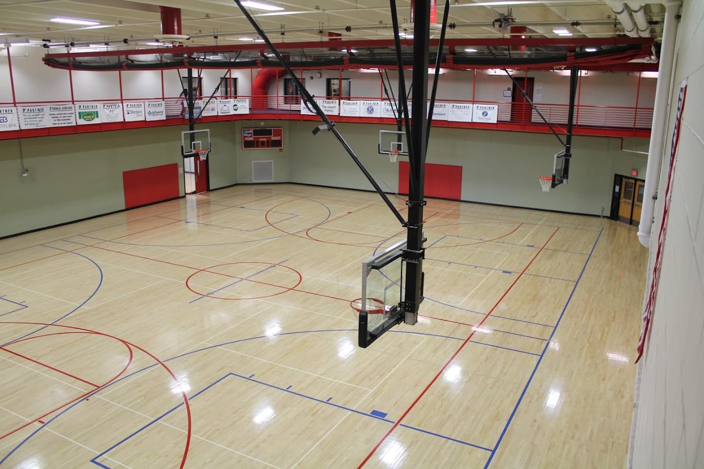 Kandiyohi County Area Family YMCA pickleball courts