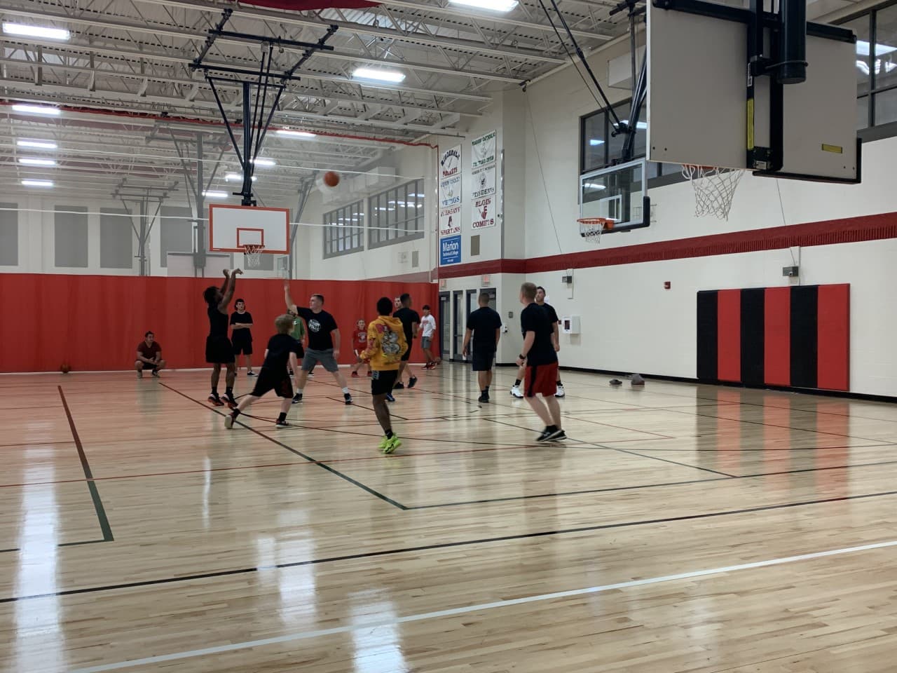 Marion Family YMCA pickleball courts