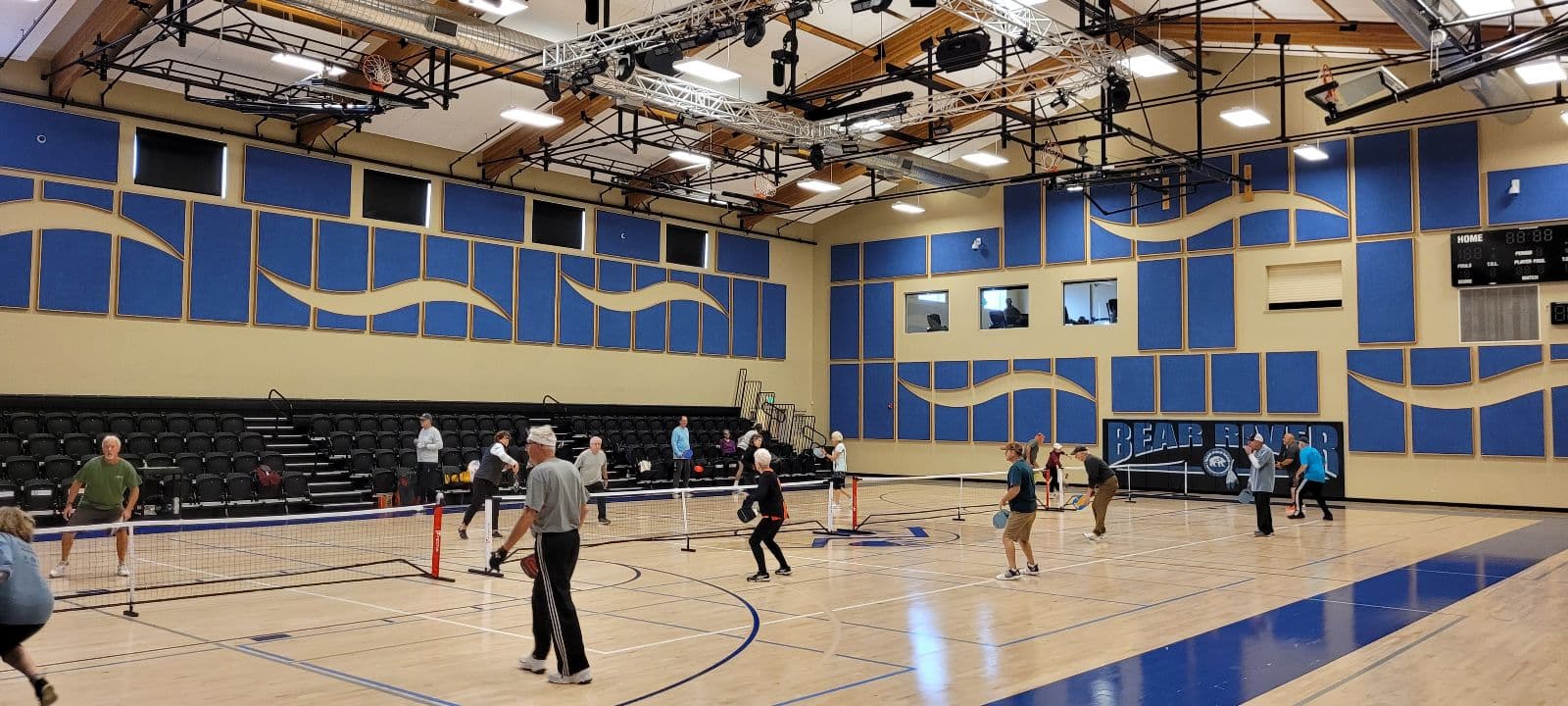 Bear River Recreation Center pickleball courts