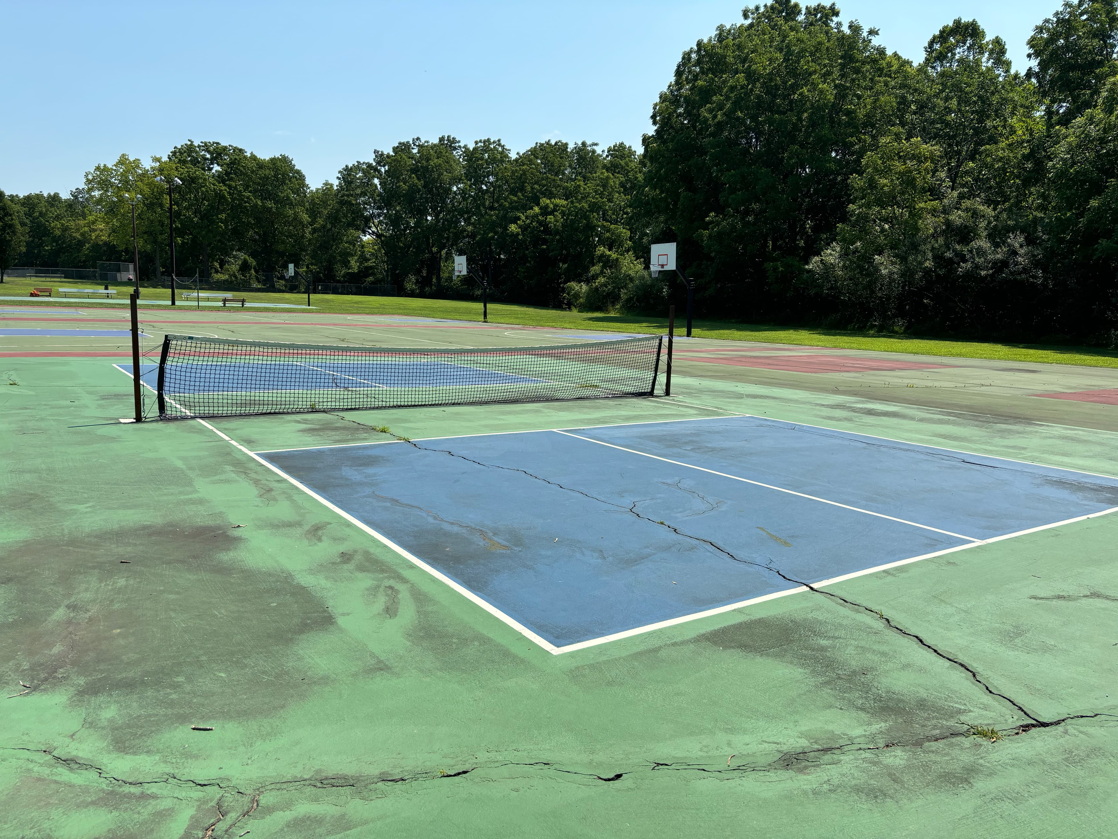 Independence Township Recreation Complex pickleball courts