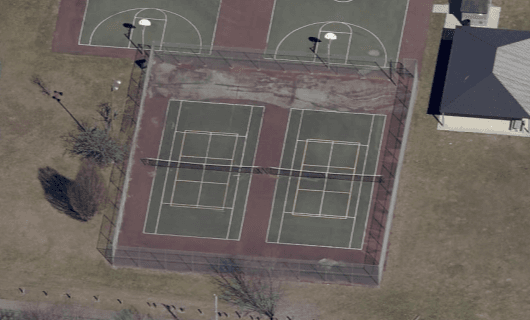 Lohrey Recreation Center pickleball courts