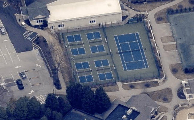 Wilmington Country Club pickleball courts