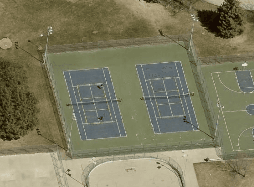 Centennial Park pickleball courts