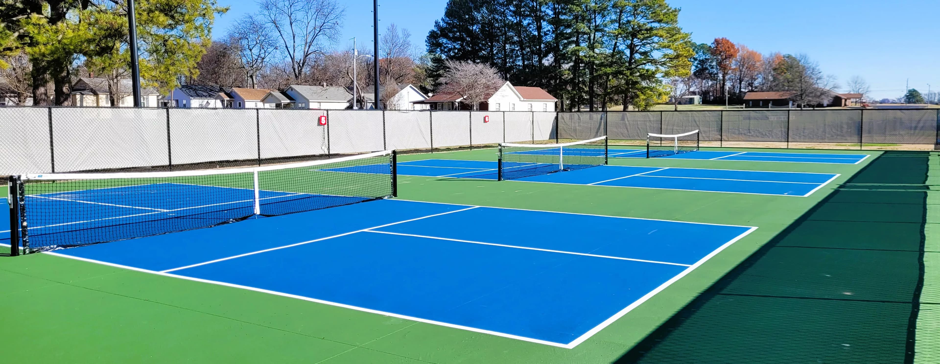 Union City Parks and Rec Taylor St Courts pickleball courts