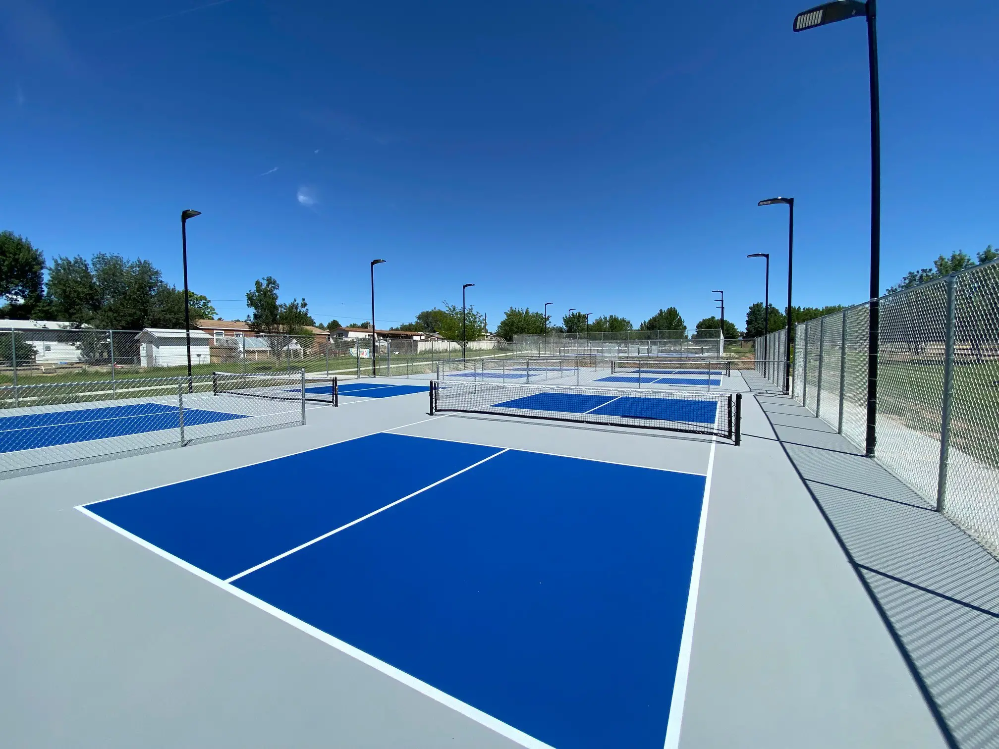 Antelope Park pickleball courts