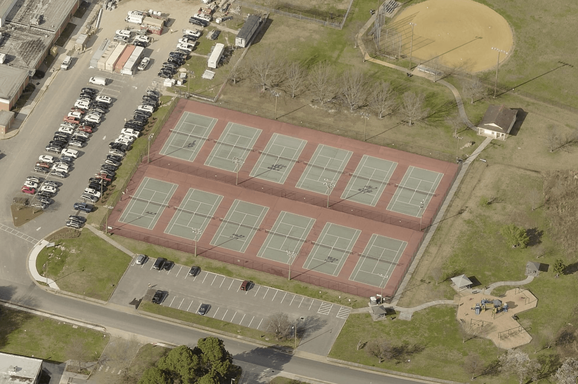 Lynnhaven Park (library) pickleball courts
