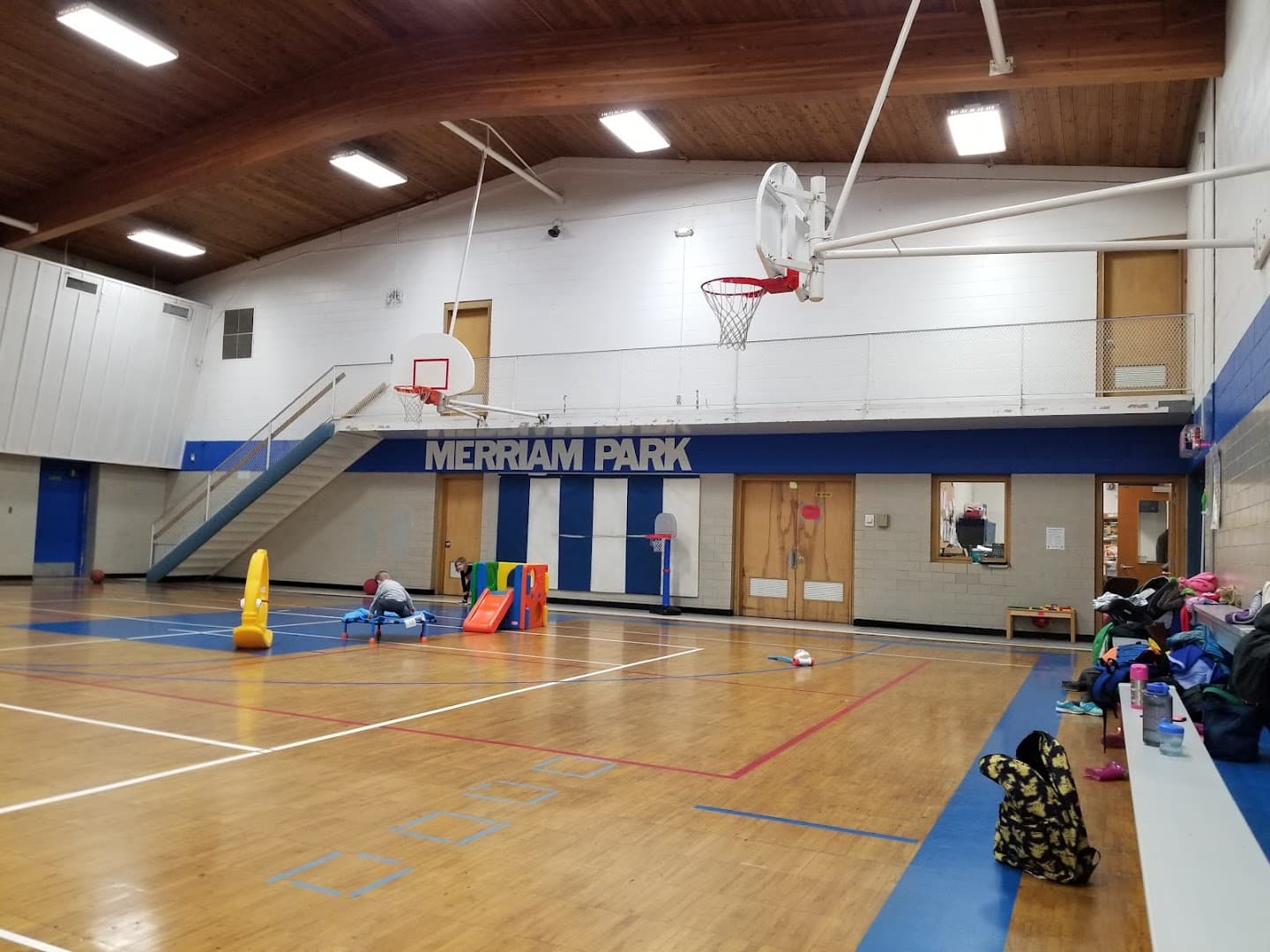Merriam Park Recreation Center pickleball courts