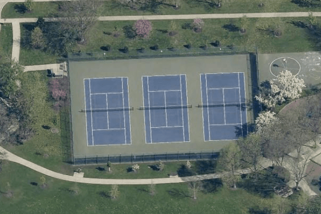 Rugen Park pickleball courts