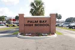 Palm Bay High School pickleball courts
