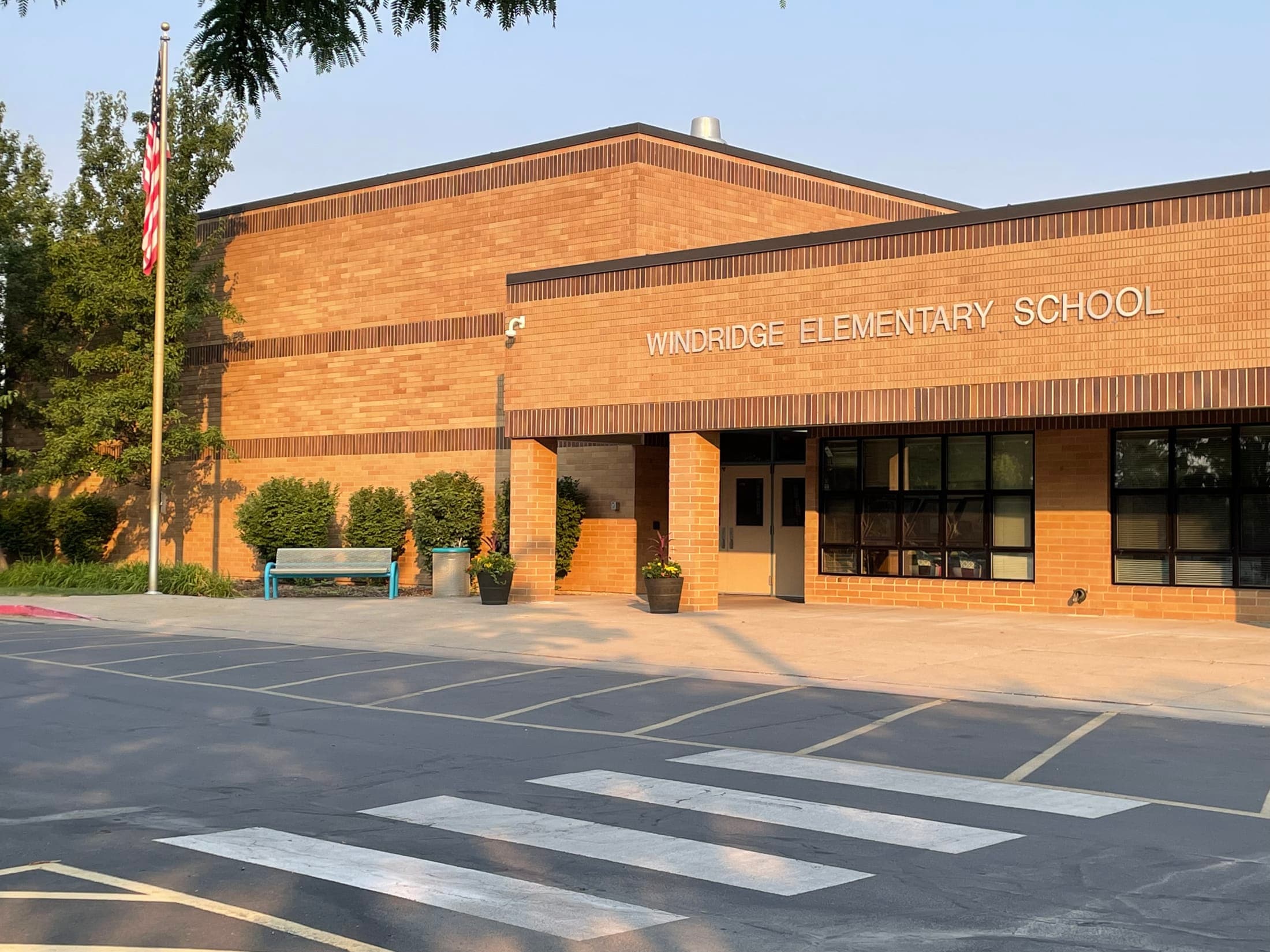 Windridge Elementary School pickleball courts