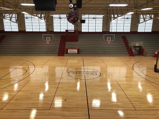 Danville Athletic Club pickleball courts