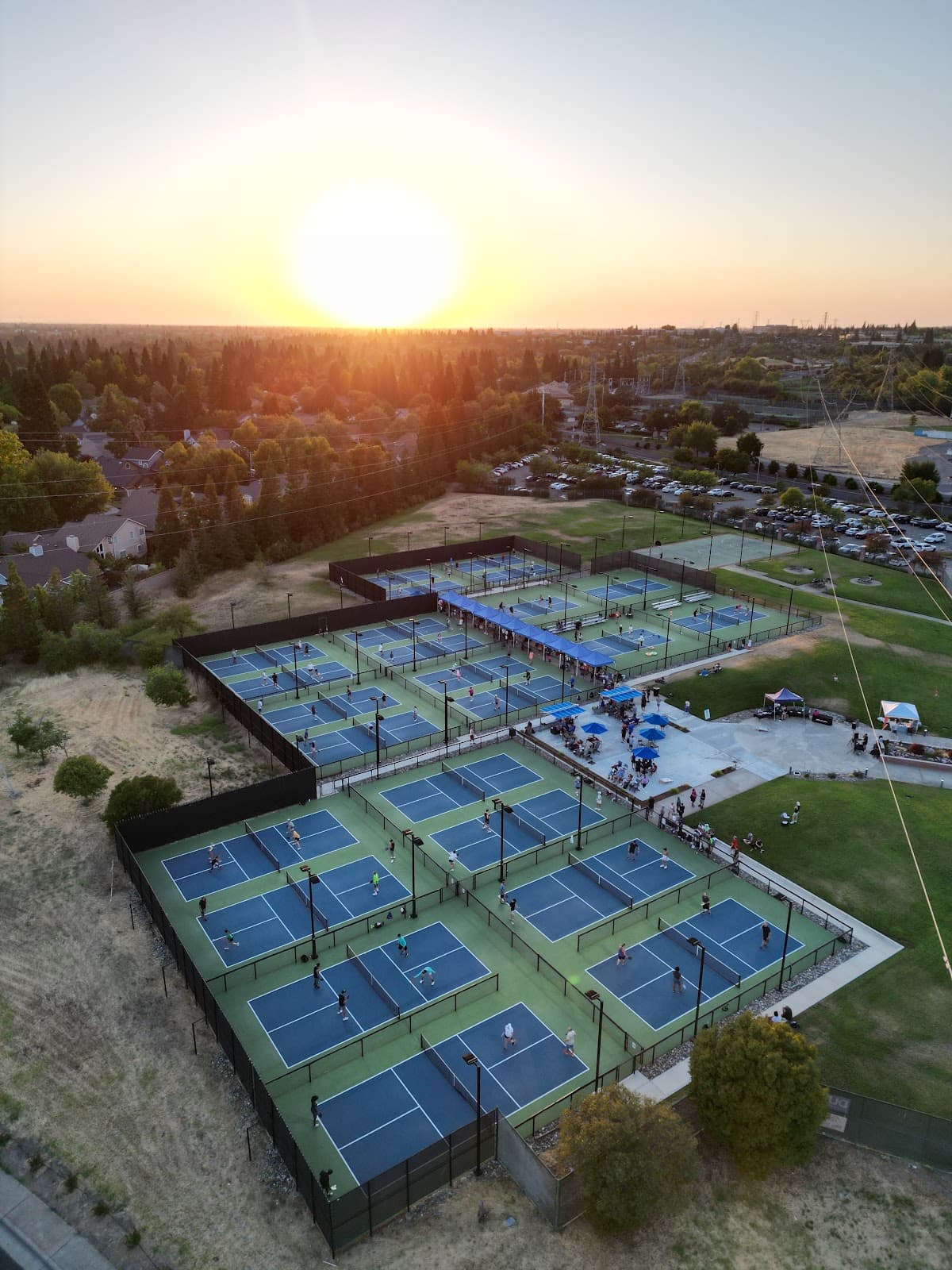 Johnson Ranch Sports Club pickleball courts