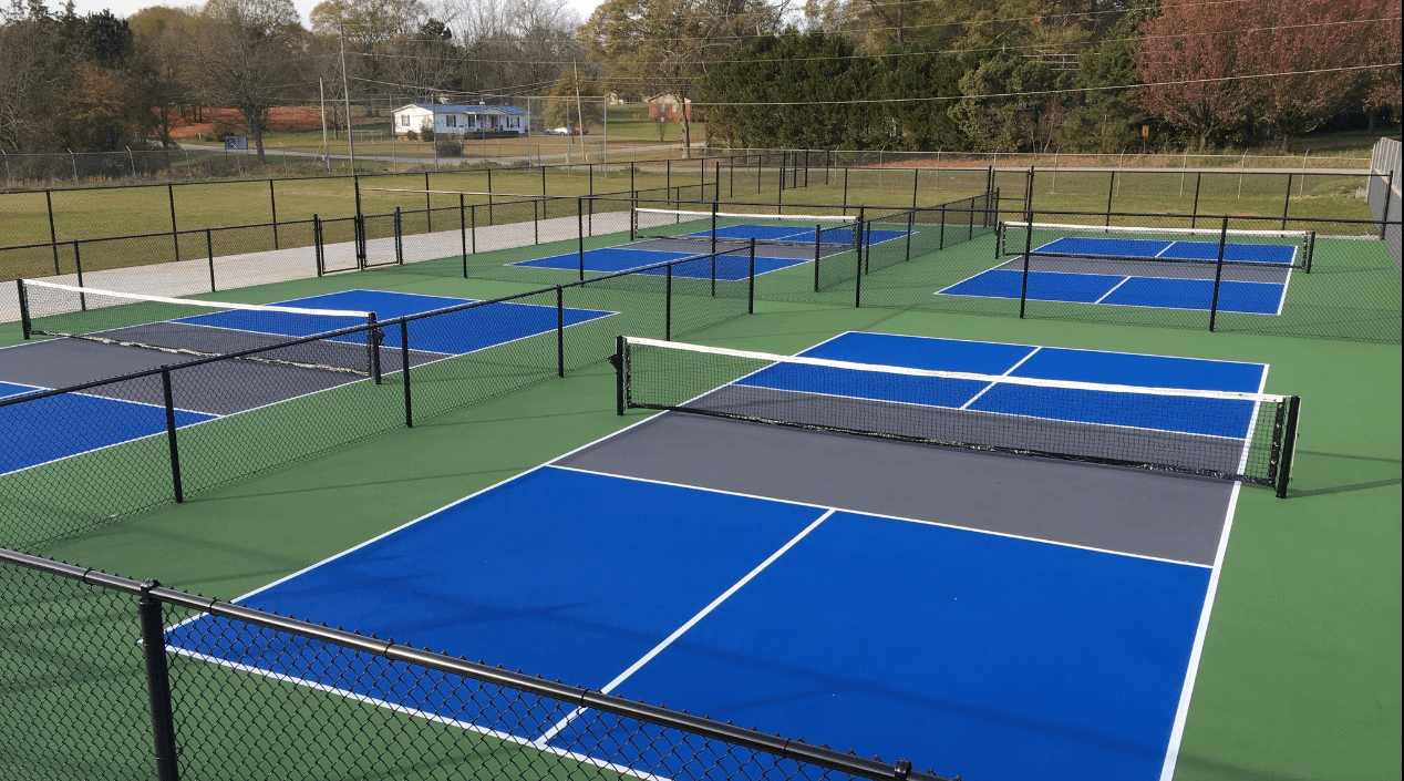 Bell Family YMCA pickleball courts
