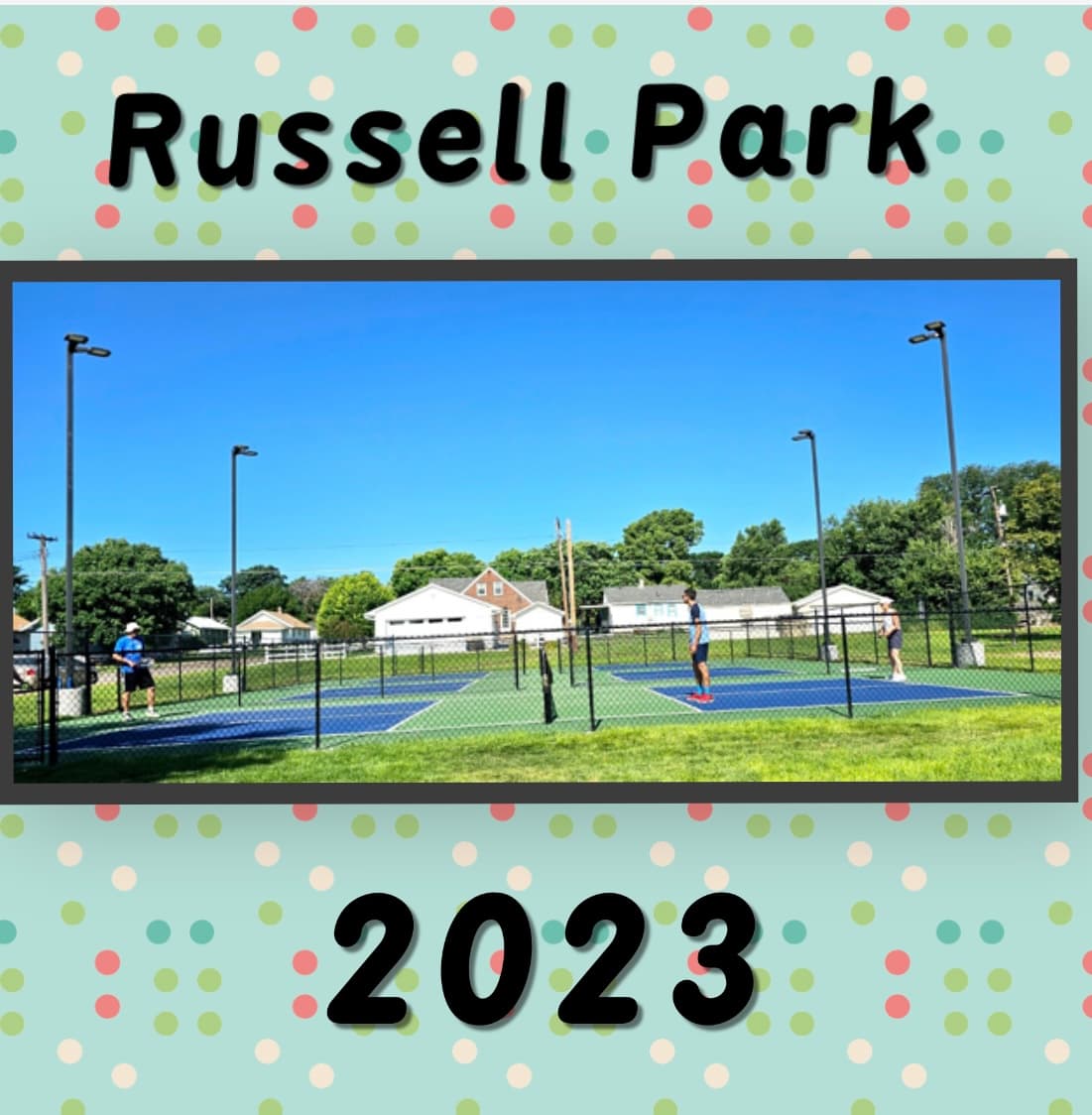 Russell Park pickleball courts