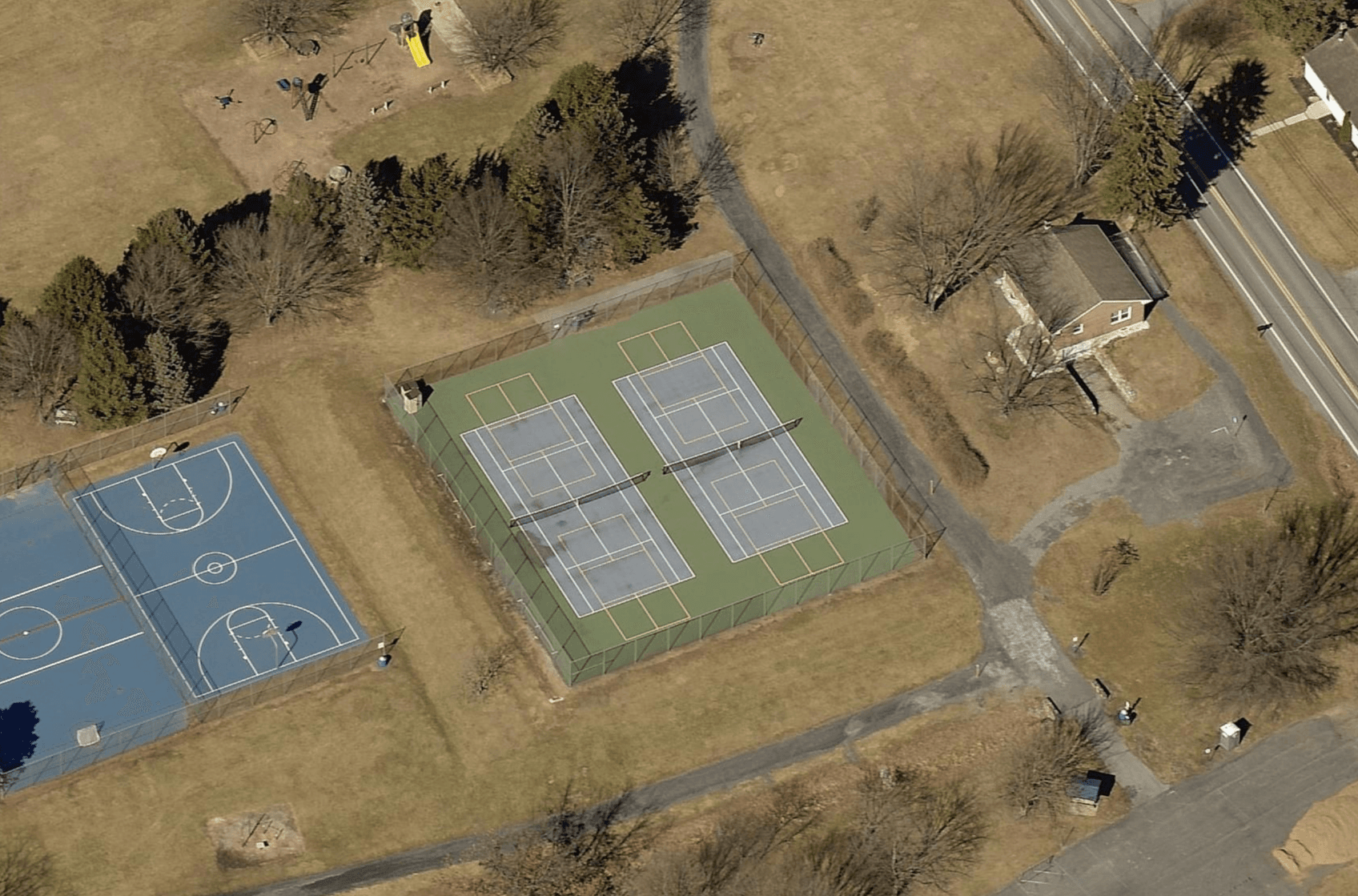 East Hanover Municipal Park pickleball courts