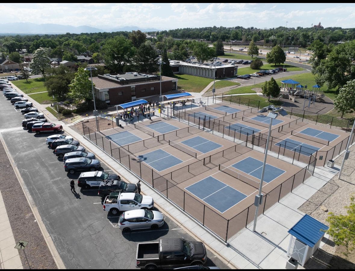 Municipal Park pickleball courts