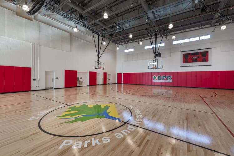 Edgewood Recreation Center pickleball courts