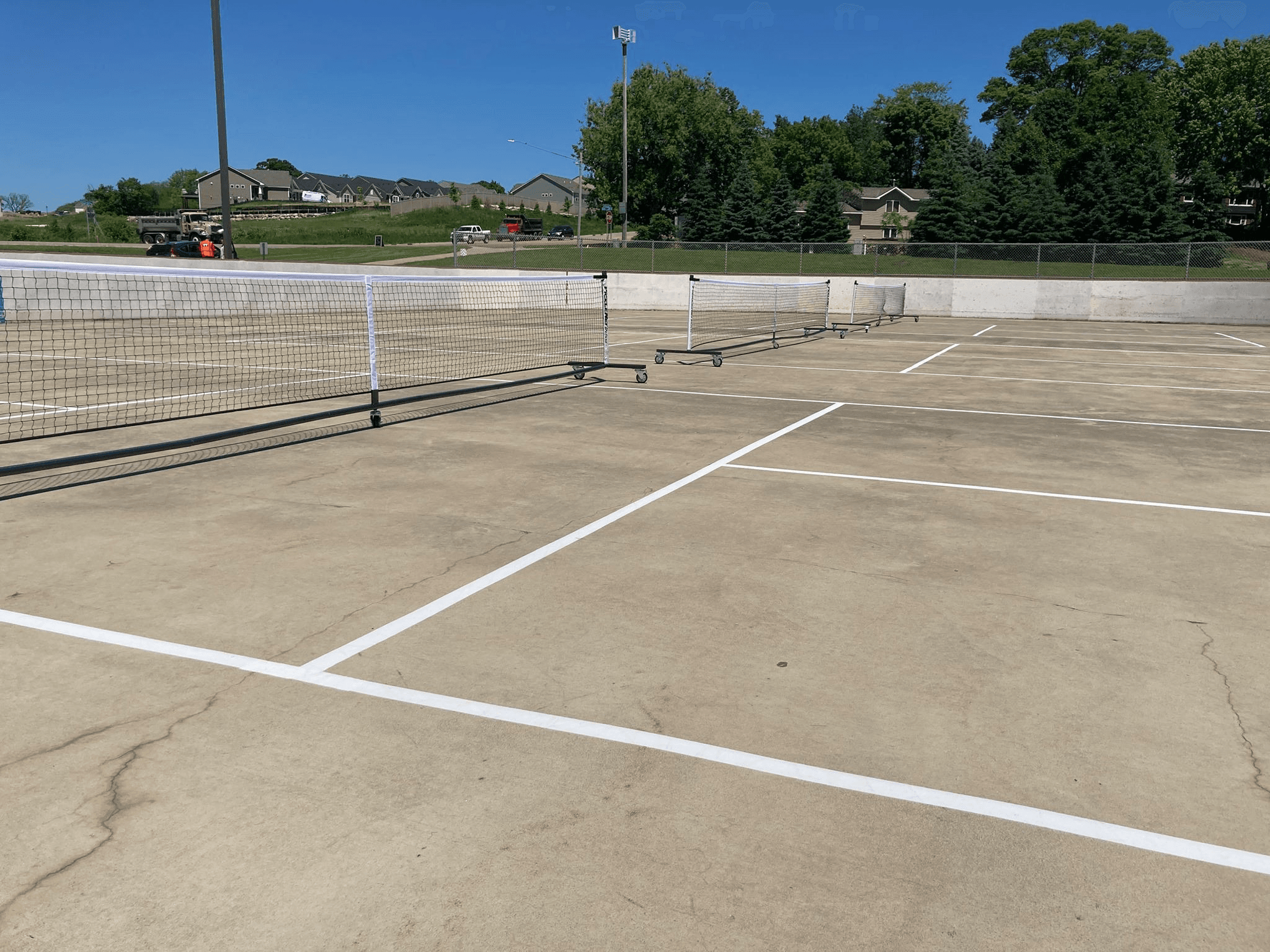 Carver Hockey Rink pickleball courts