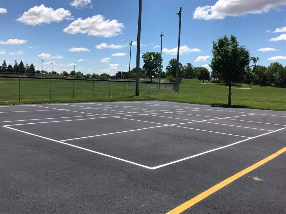Commons Park pickleball courts