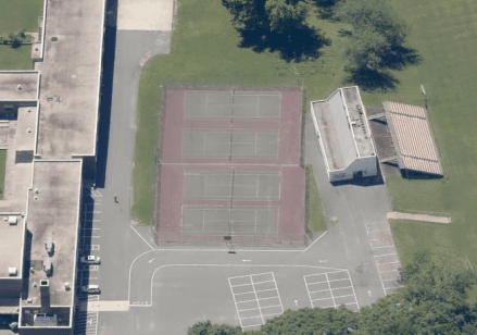 Rising Sun Middle School pickleball courts