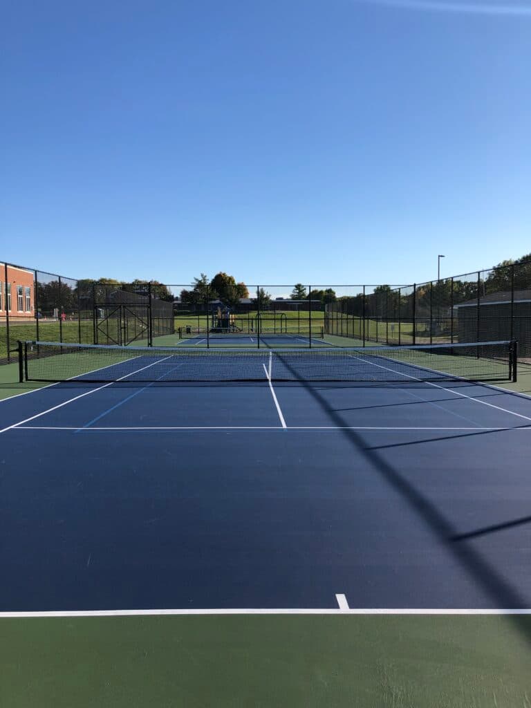 Wellwood Middle School pickleball courts