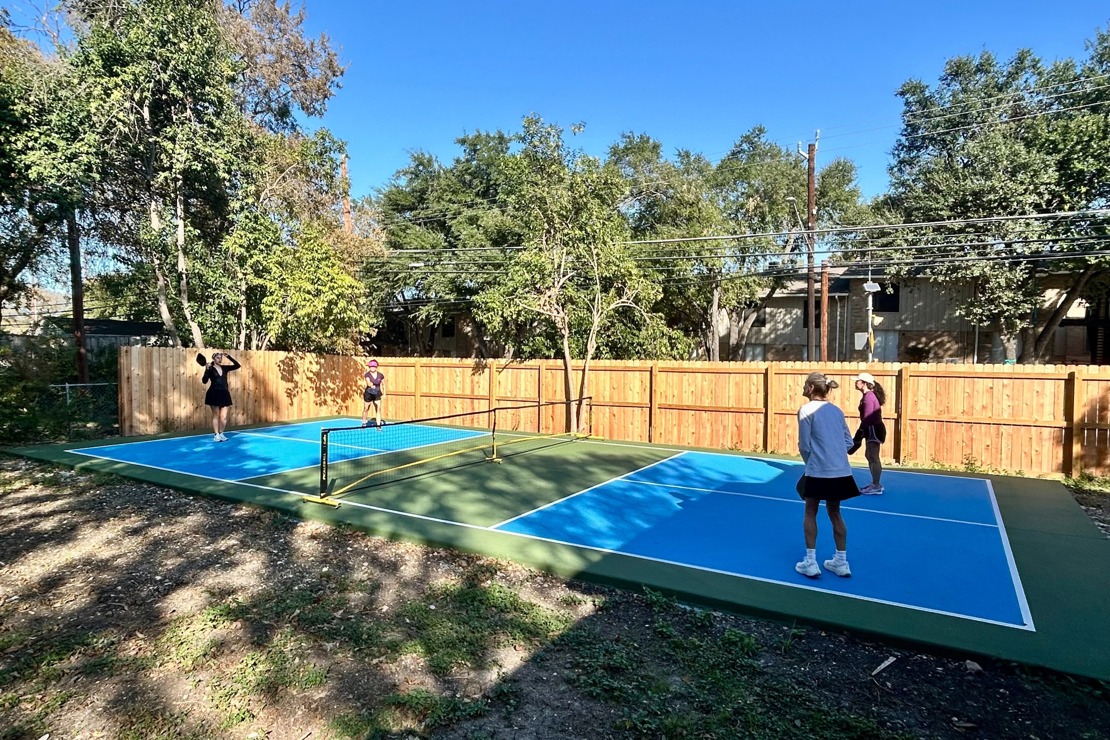 Private Pickleball Paradise pickleball courts
