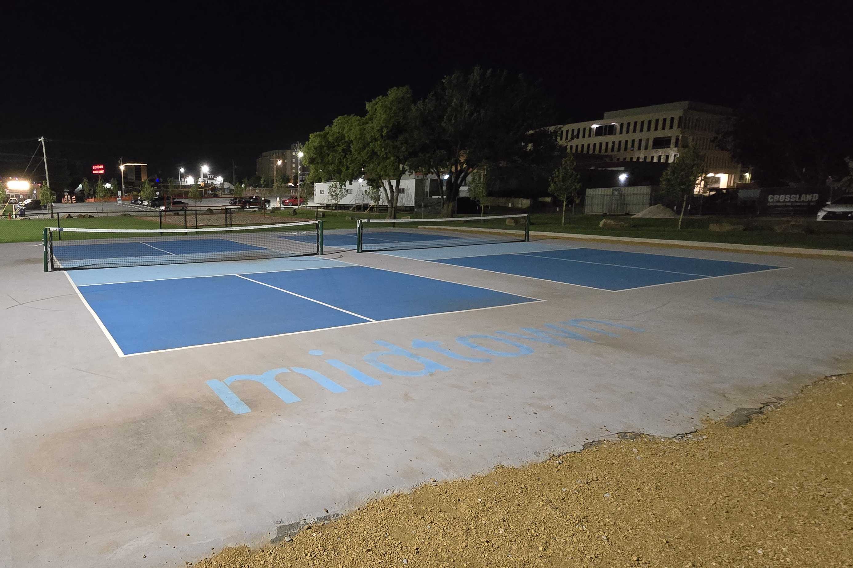 Midtown Courts pickleball courts