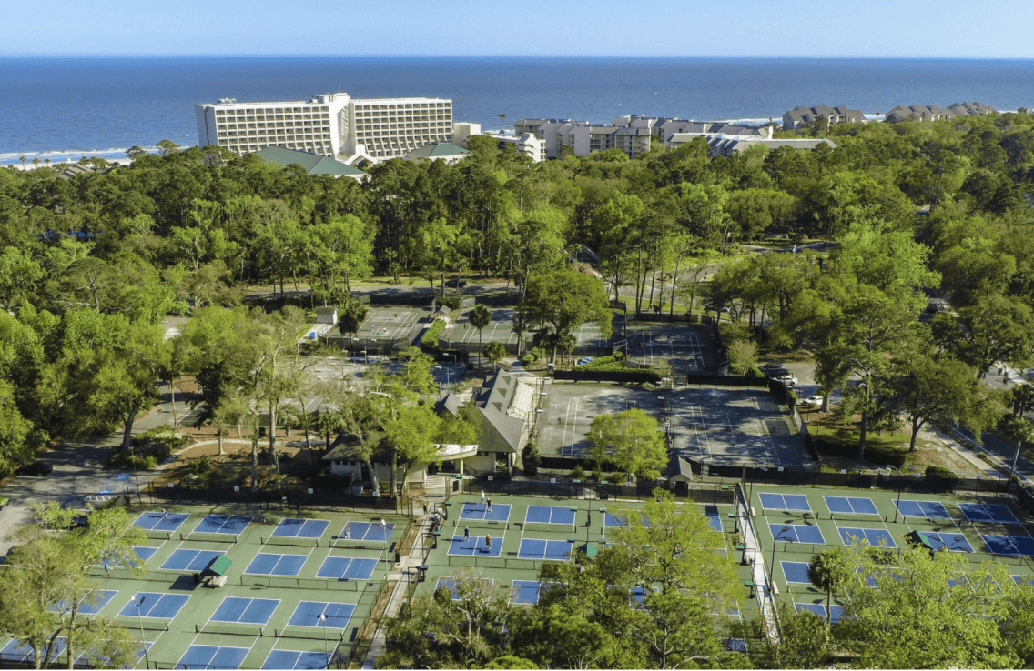 Palmetto Dunes Tennis & Pickleball Center pickleball courts