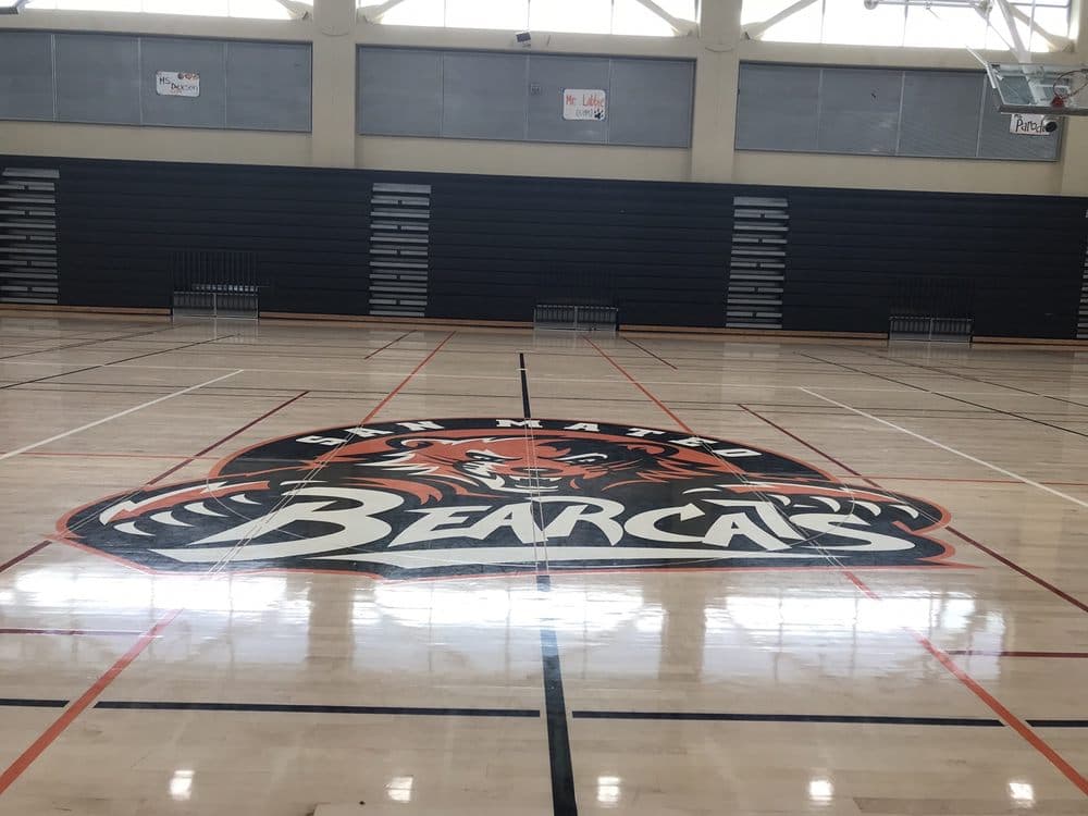 San Mateo High School pickleball courts
