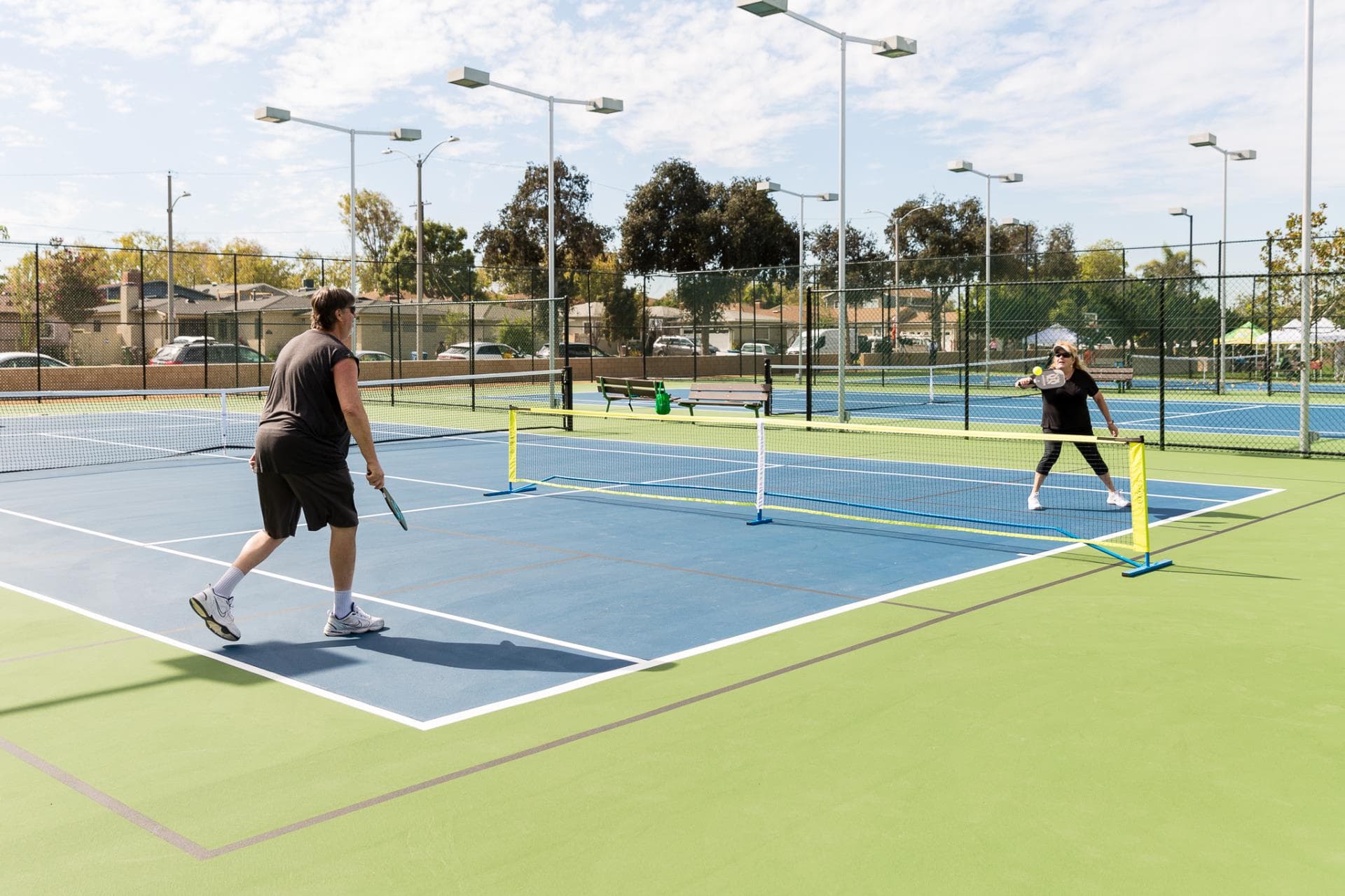 Holly Glen Park pickleball courts