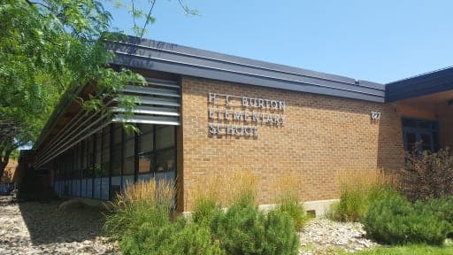 Burton Elementary School pickleball courts