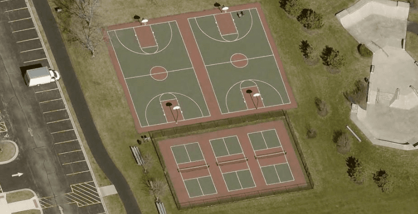 Lemont Park District pickleball courts