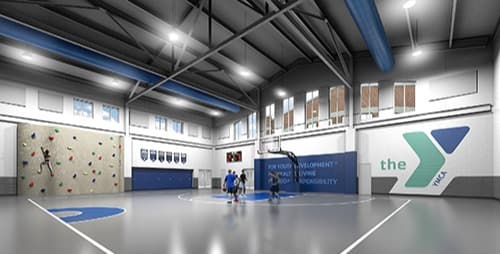 Purks YMCA pickleball courts