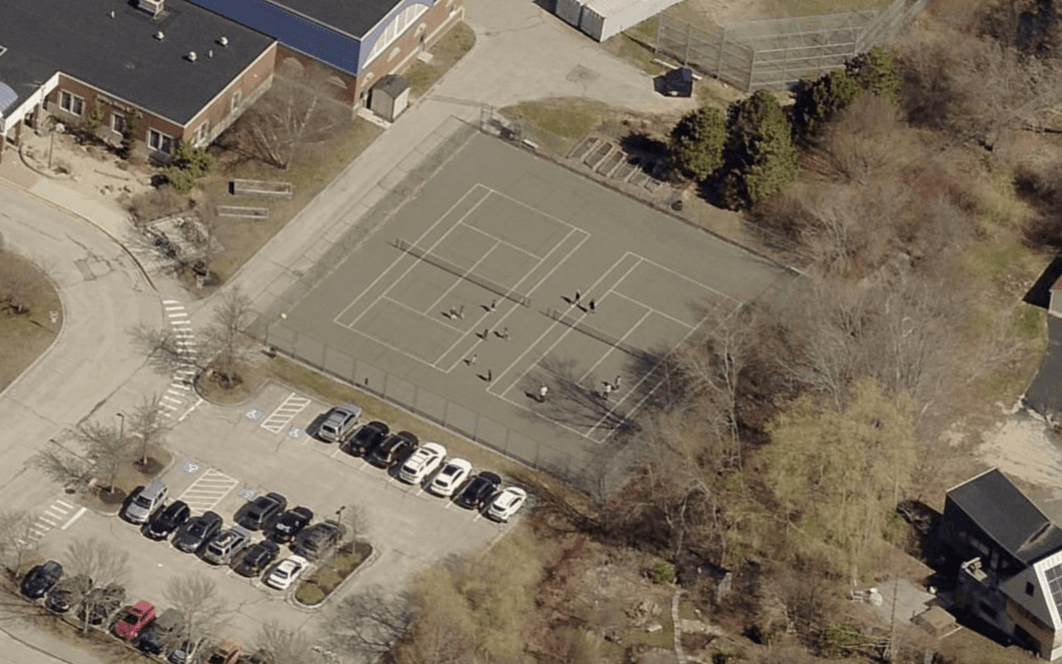 Dora L. Small Elementary School pickleball courts