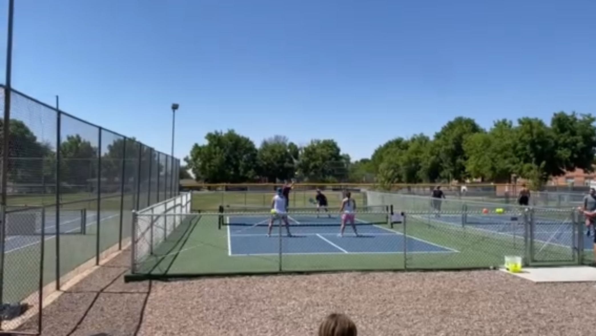 Central Park pickleball courts