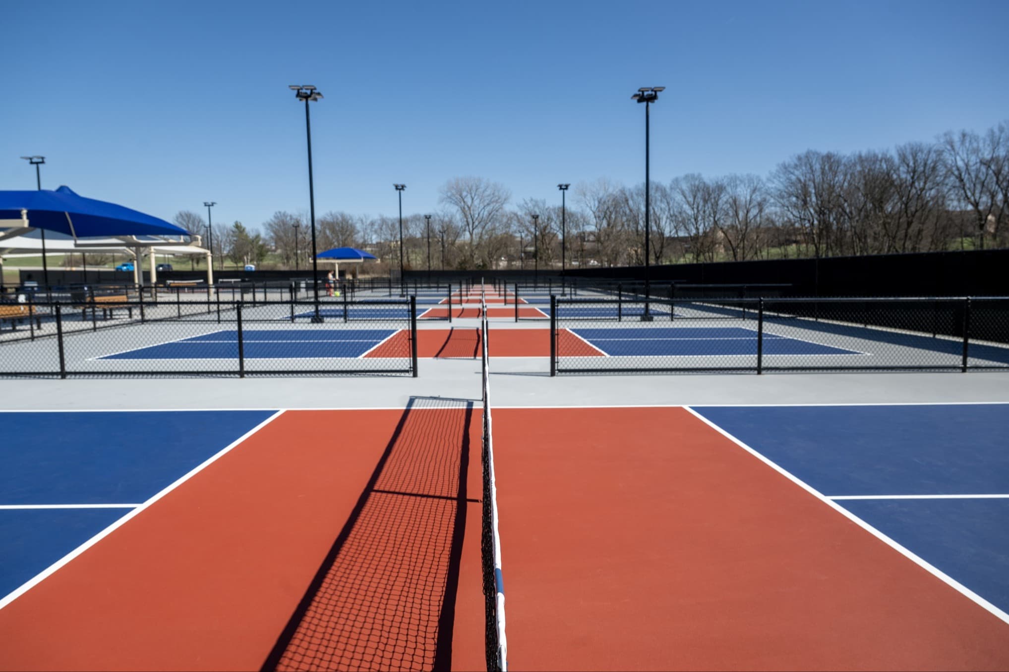 Longview Community Center pickleball courts
