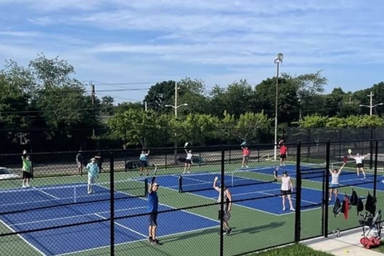 Sylvan Avenue Park pickleball courts