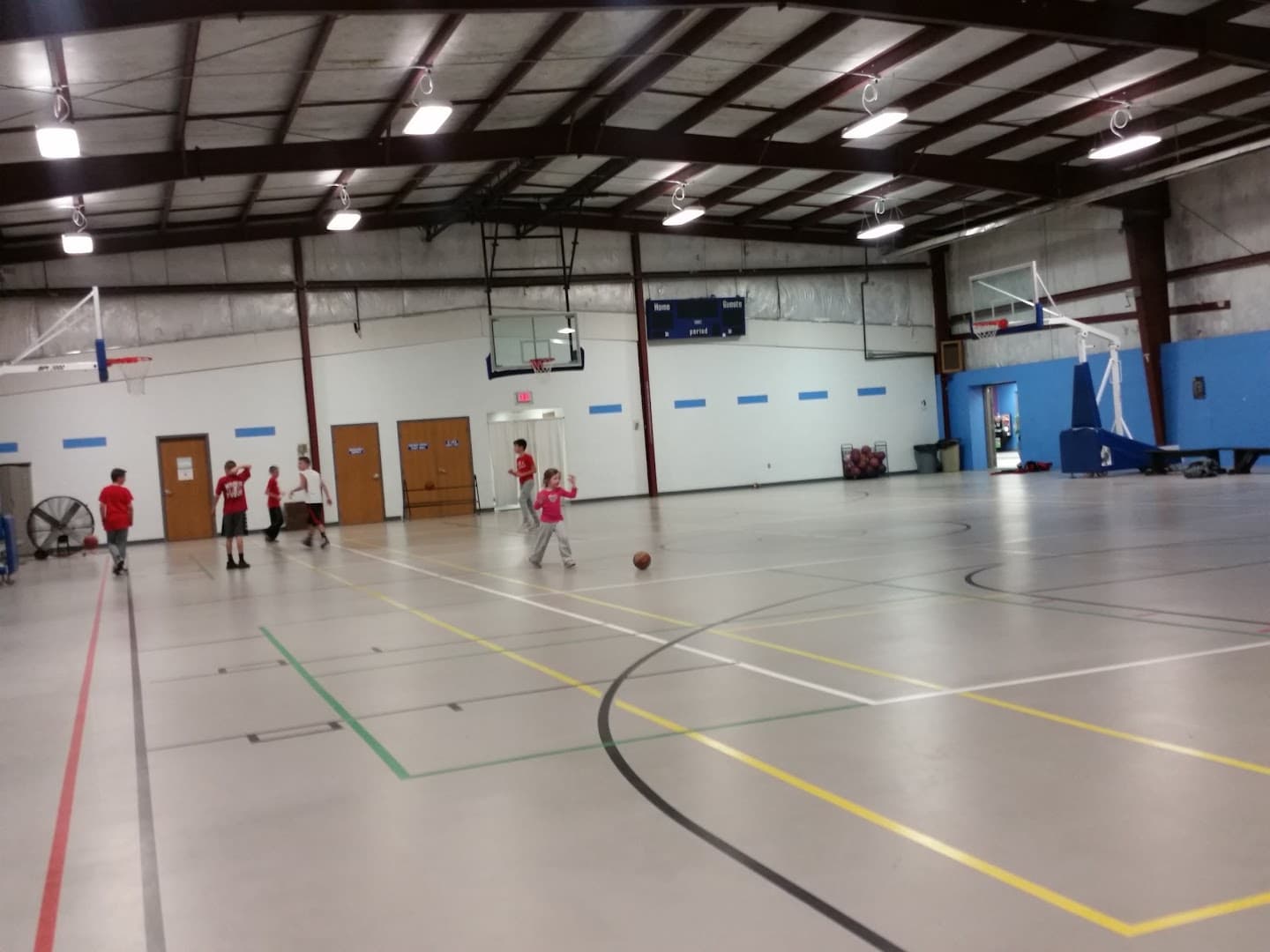 Bluffton Family Recreation Sports and Fitness pickleball courts