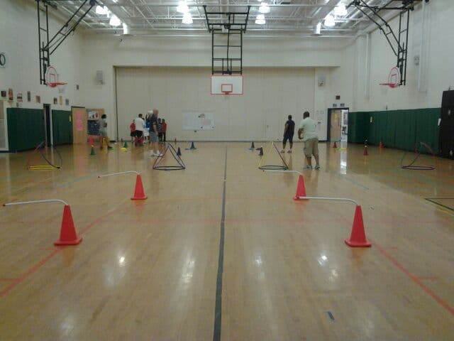 Seven Oaks Elementary School pickleball courts
