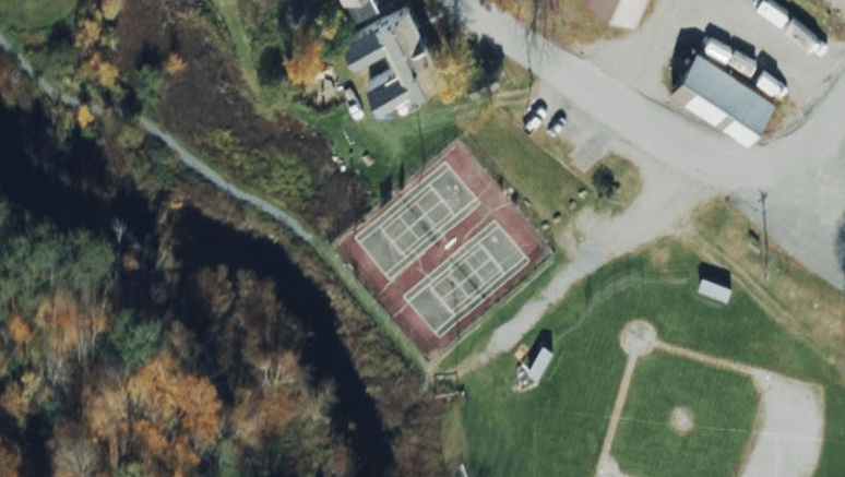 Wilmington Old High School pickleball courts