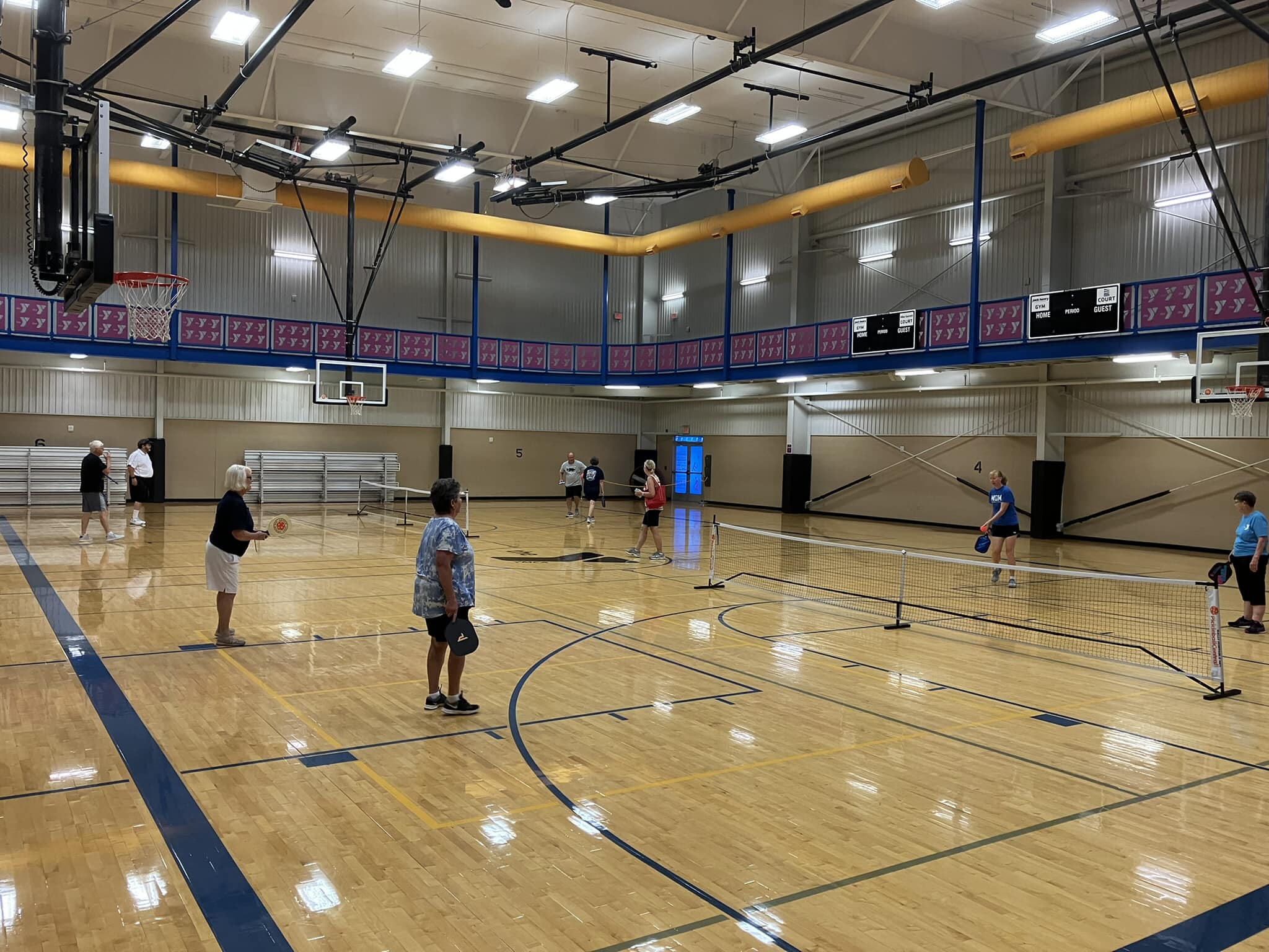 Monett Area YMCA pickleball courts
