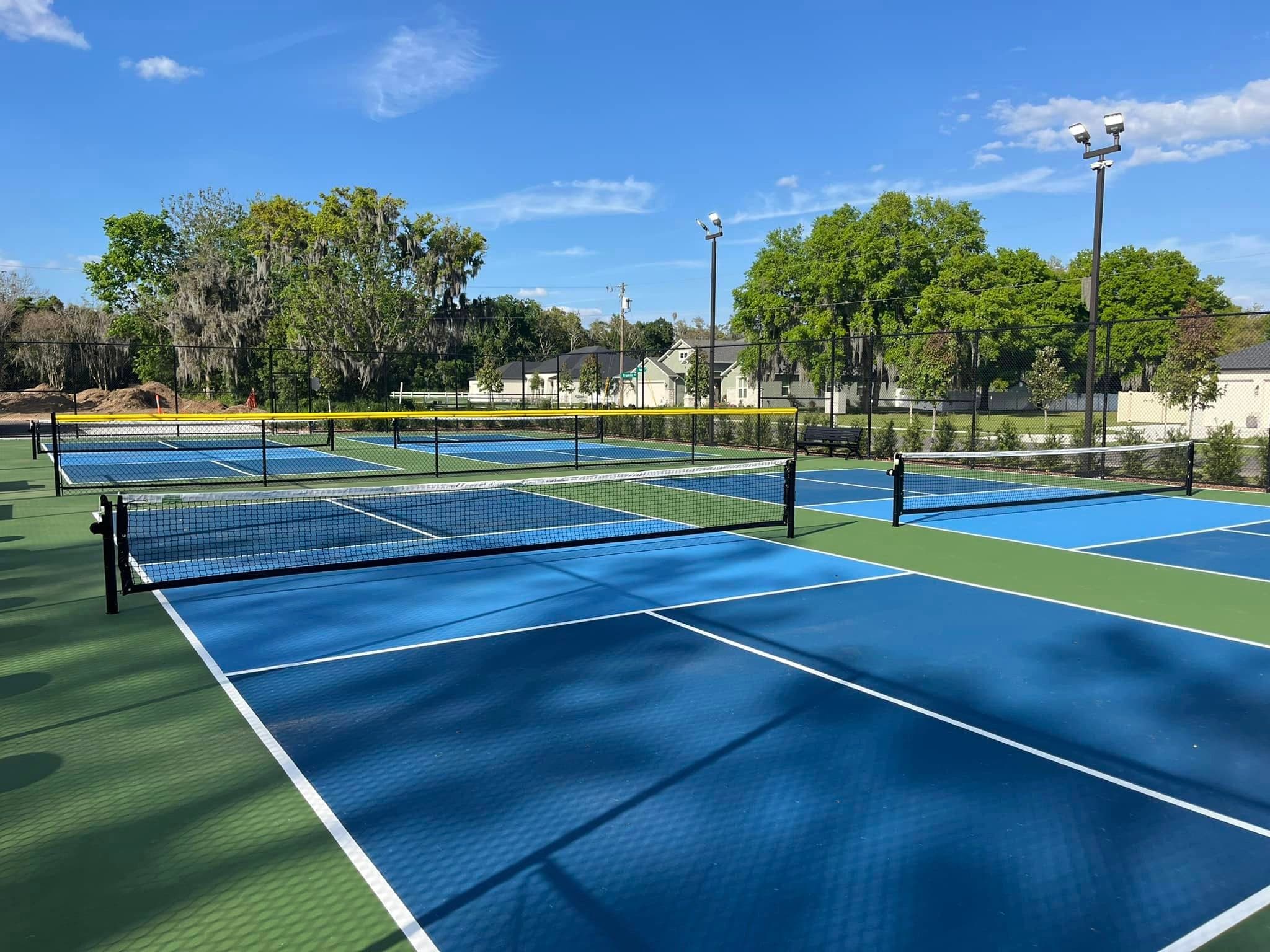 Kirk Park Montverde pickleball courts