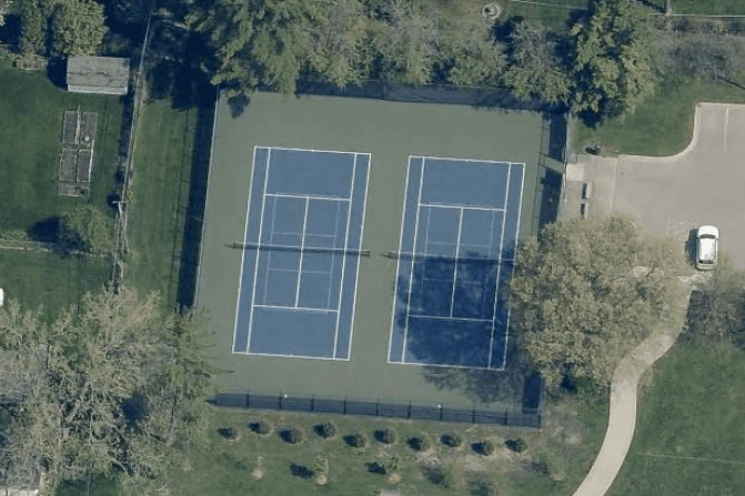 Catherine W Crowley Park pickleball courts