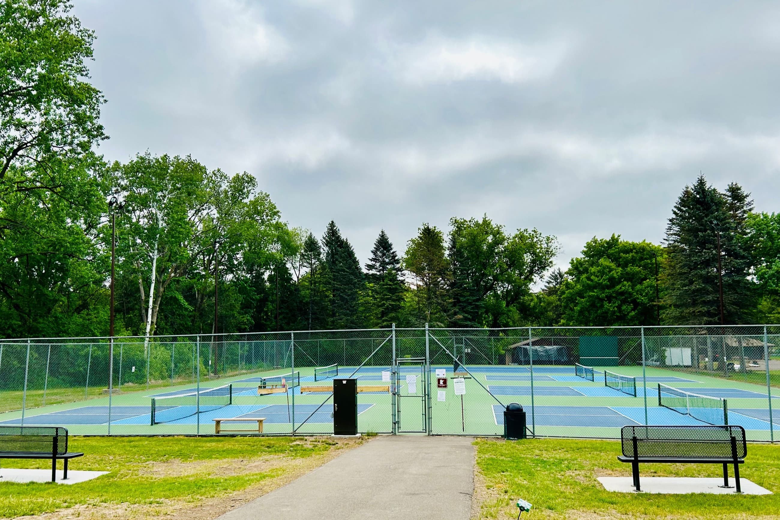 Pebble Park pickleball courts