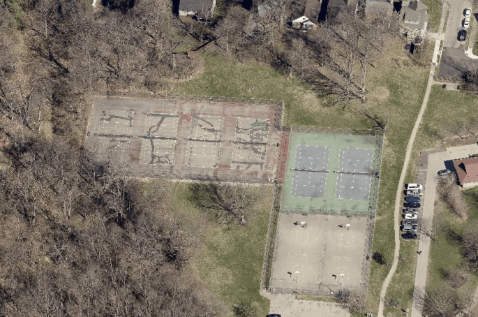 Mt. Echo Park pickleball courts